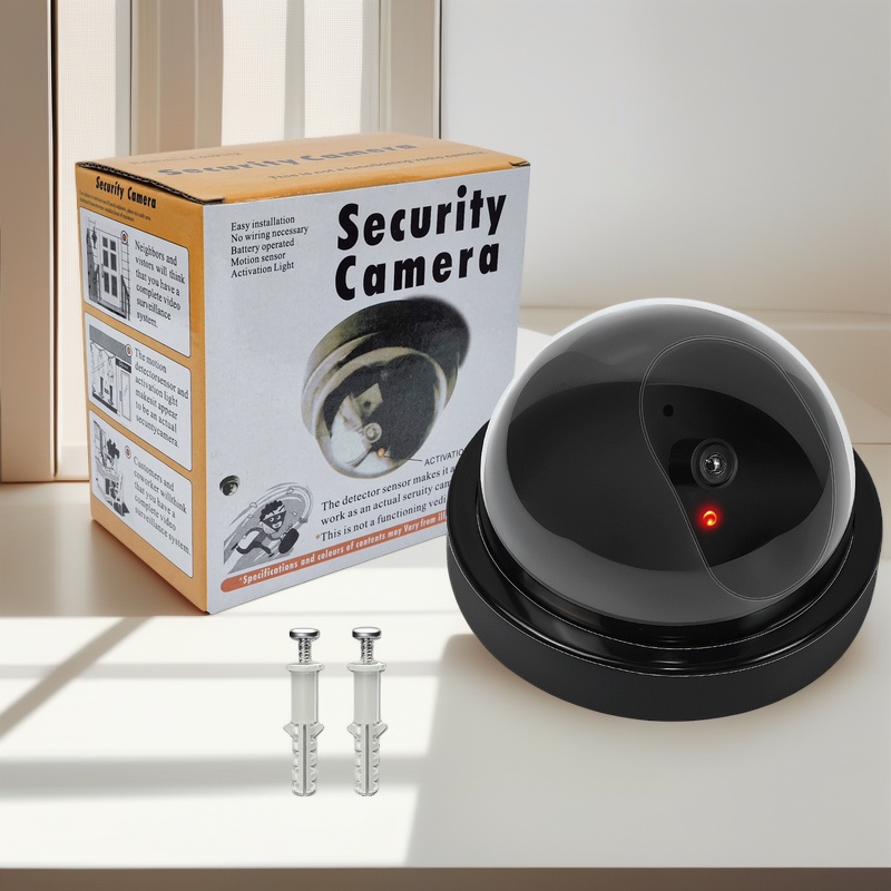 Home Yard Security Cameras - Fake Security Camera Outdoor, Realistic Dummy