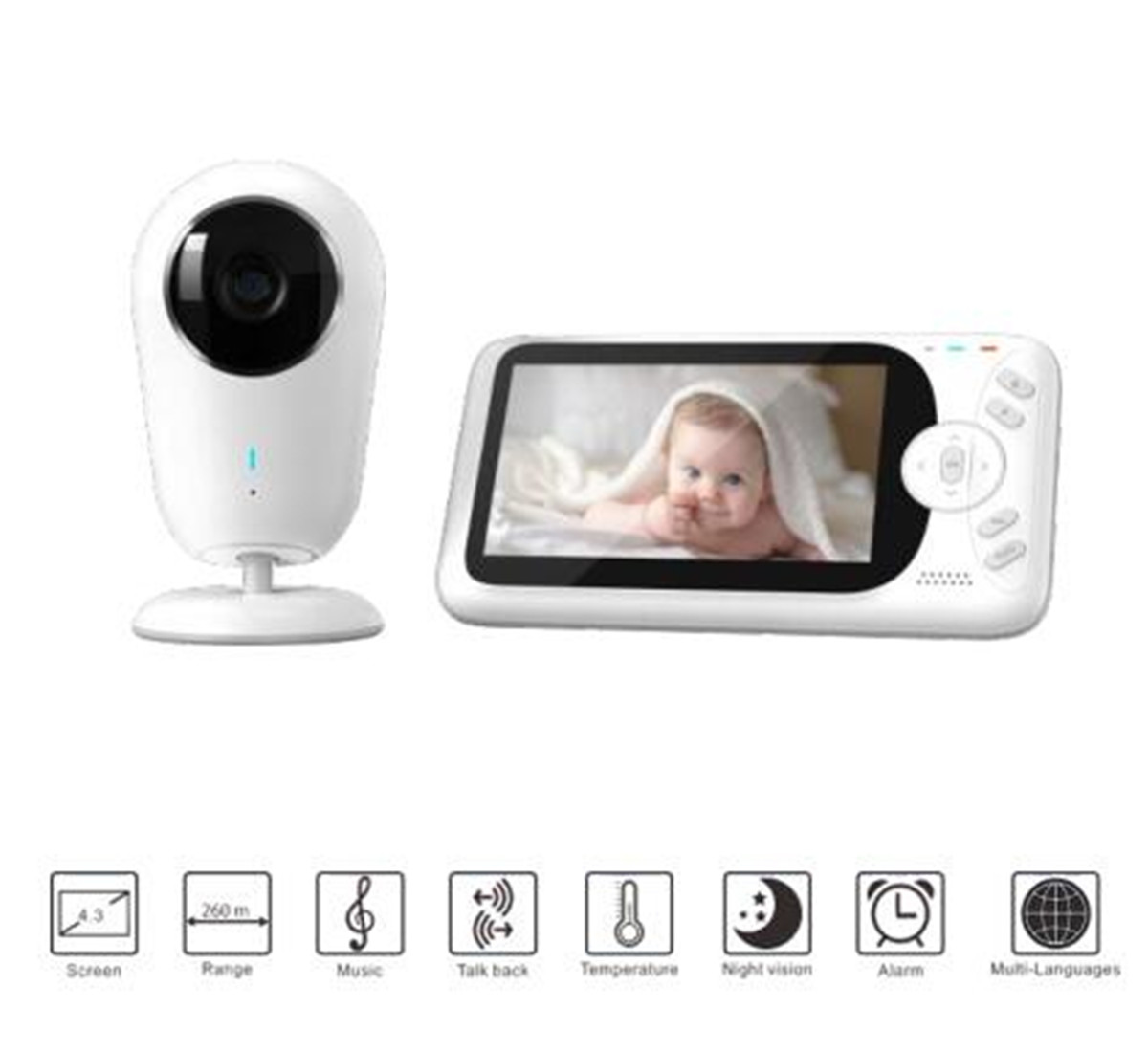 4.3inch 1080P Full HD Wireless - огляд і ціна Home Security Land