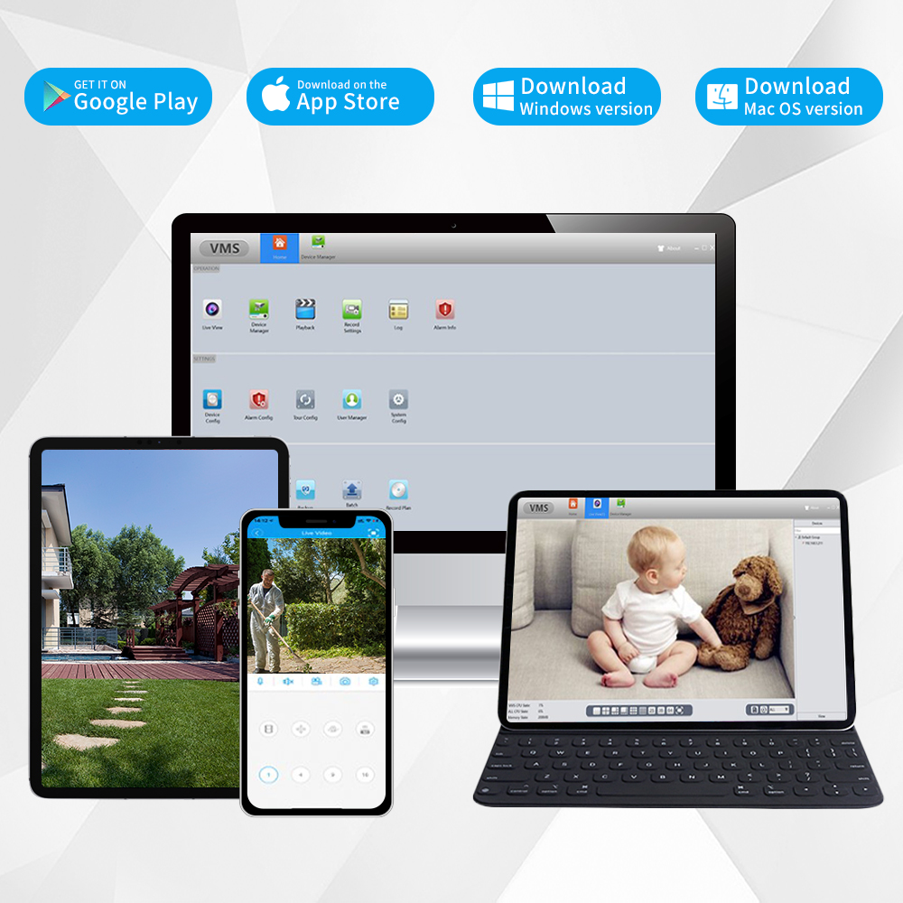 4K Security Camera System kit  - огляд і ціна Home Security Video Cameras