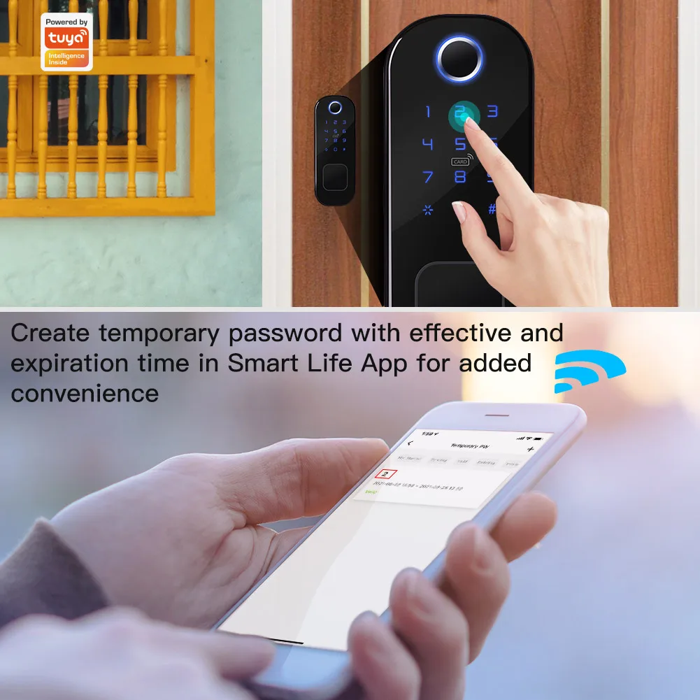 MOES WiFi Tuya Smart Lock Door - огляд і ціна Home Security Key