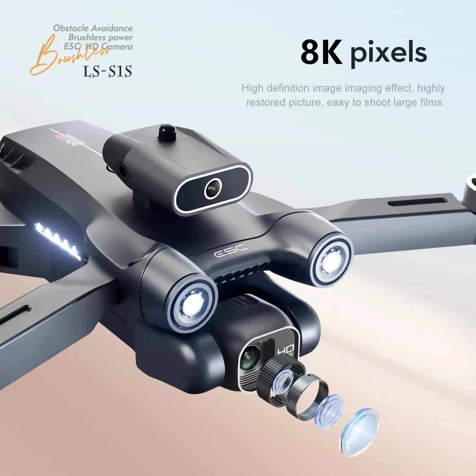 New S1S 5G GPS Drone Camera 8K - огляд і ціна Home Security Cameras Outdoor