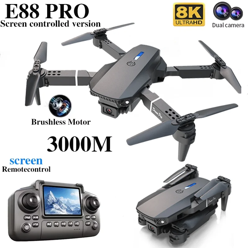 Professional E88 PRO Drone wit - огляд і ціна Home Security Cameras Outdoor