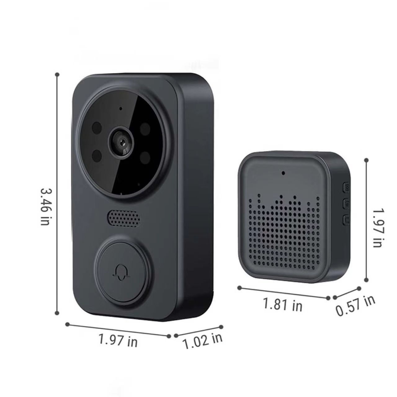 Tuya WIFI Doorbell Smart Home  - огляд і ціна Home Security Land