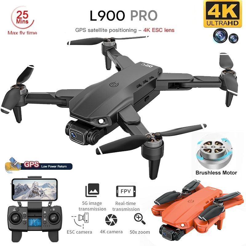 L900 Pro GPS Drone 4K Professi - огляд і ціна Home Security Cameras Outdoor