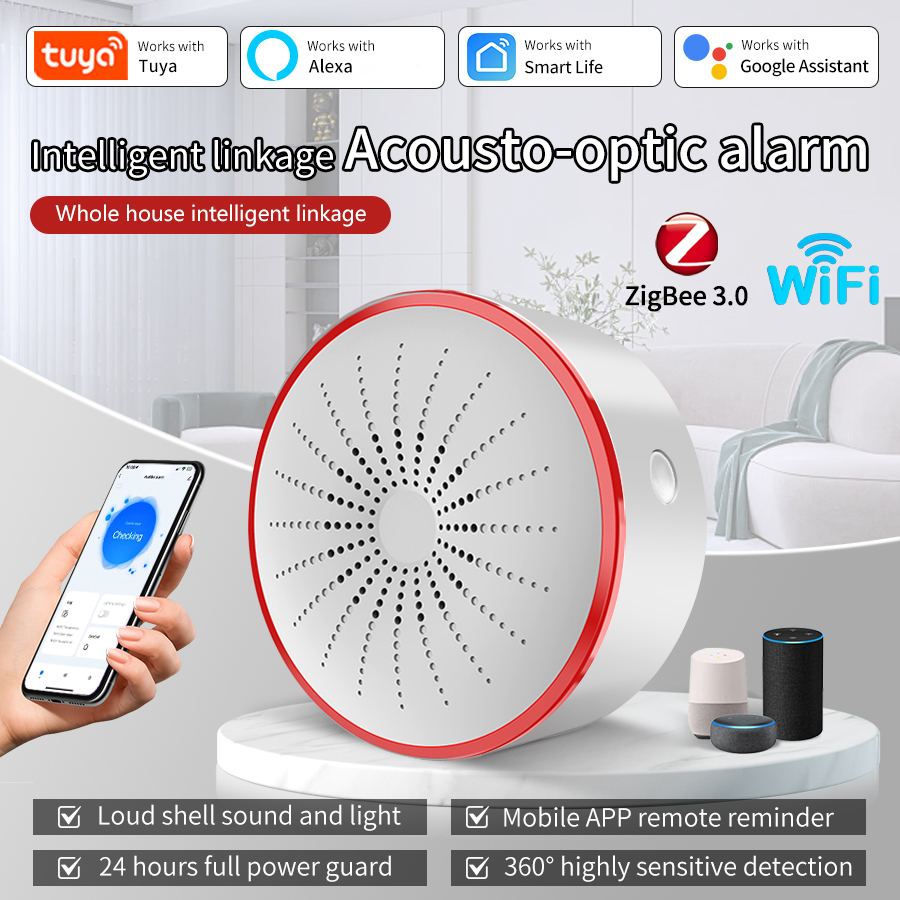 Tuya WiFi ZigBee Smart Alarm S - огляд і ціна Home Security Deals
