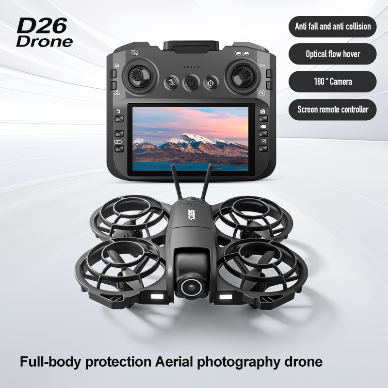D26 Drone 4K Aerial HD 180° Ca - огляд і ціна Home Security Cameras Outdoor