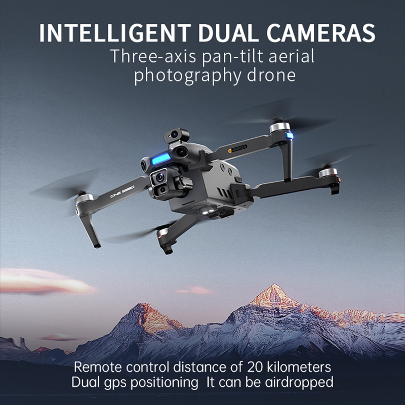 2026 New 8K Dual Camera Drone  - огляд і ціна Home Security Cameras Outdoor