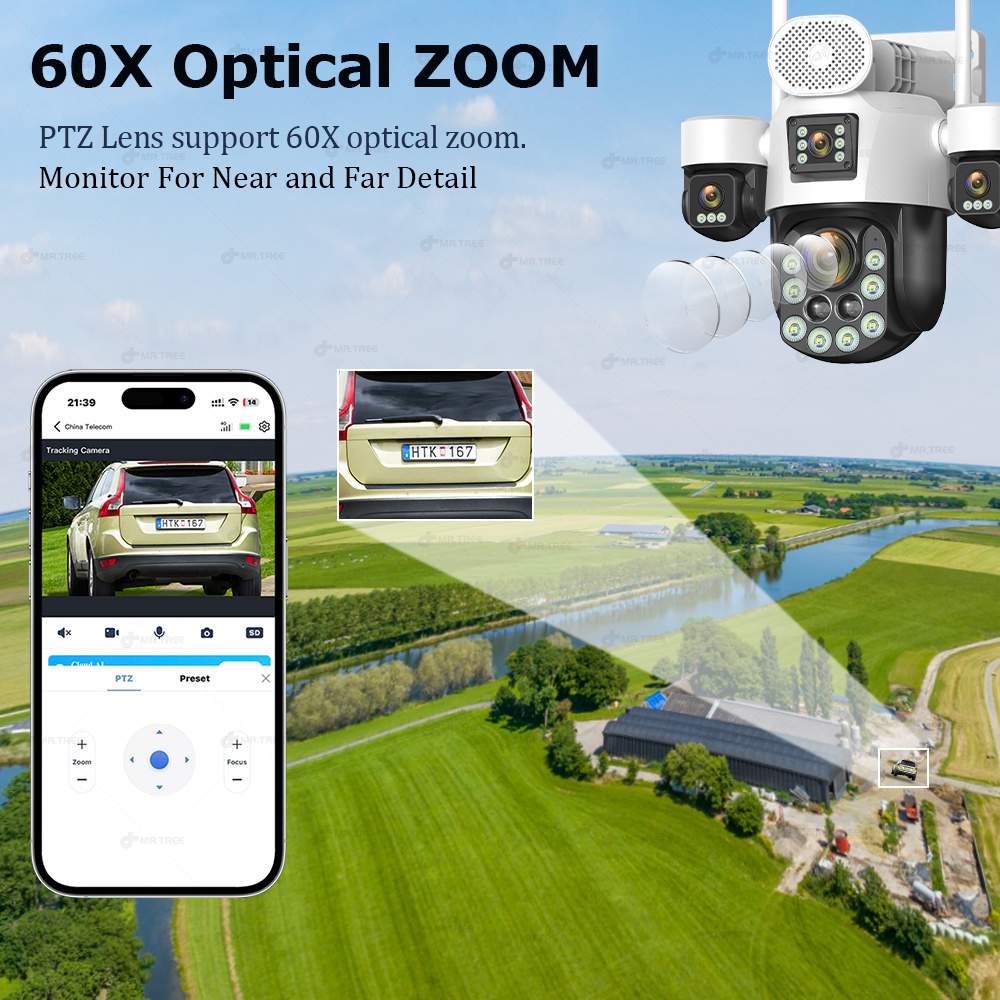 AOV Four Lens Outdoor Surveill - огляд і ціна Home Security Video Cameras