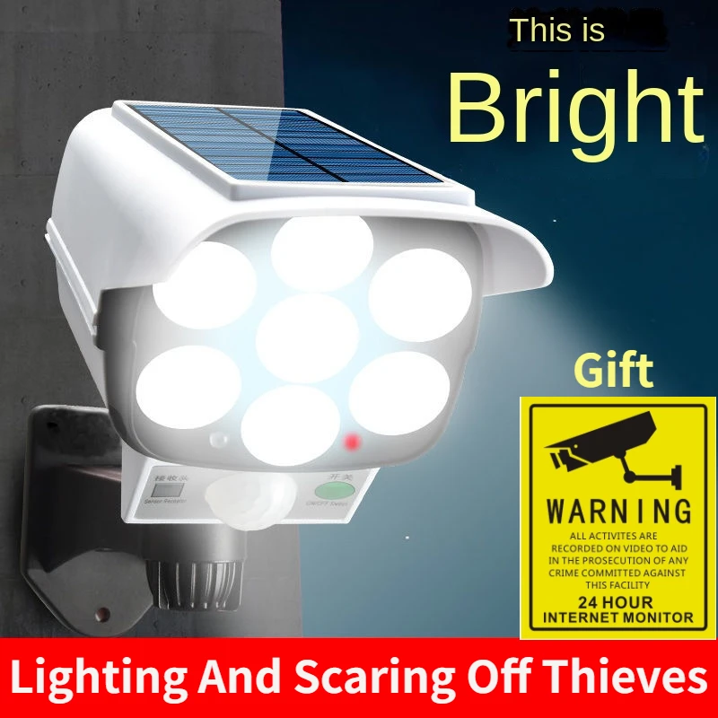 Outdoor Solar Light Motion Sen - огляд і ціна Home Security Video Cameras