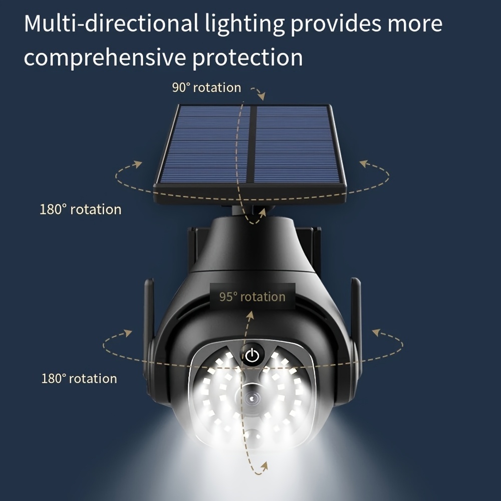 Solar Dummy Security Camera Ga - огляд і ціна Home Yard Security Cameras