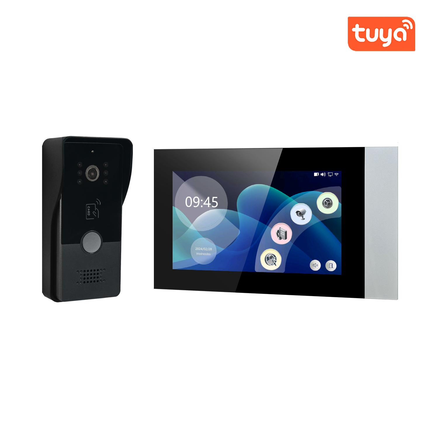 7Inch IPS Screen Tuya Remote C - огляд і ціна Home Security Land