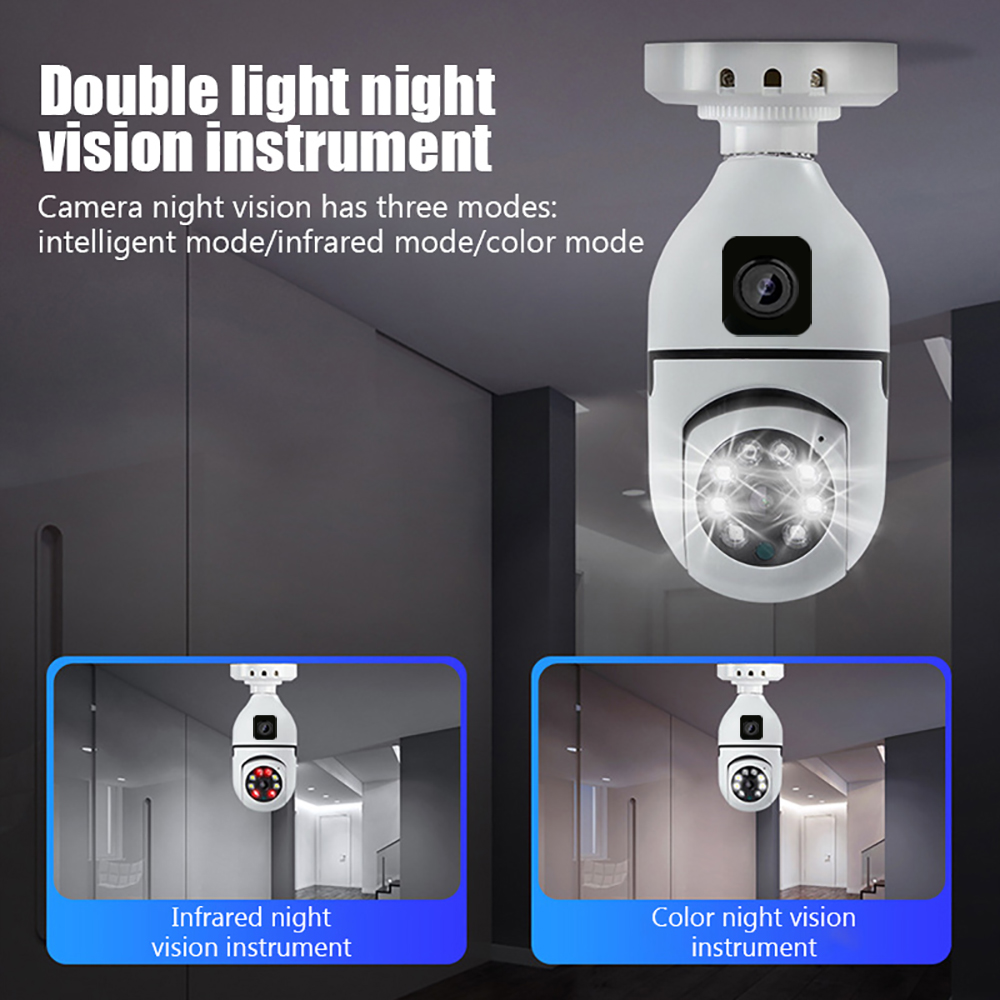 4MP V380/Yoosee  E27 Lamp Head - огляд і ціна Home Security Land