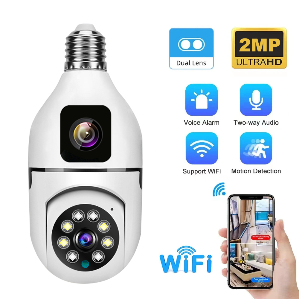 4MP V380/Yoosee  E27 Lamp Head - огляд і ціна Home Security Land