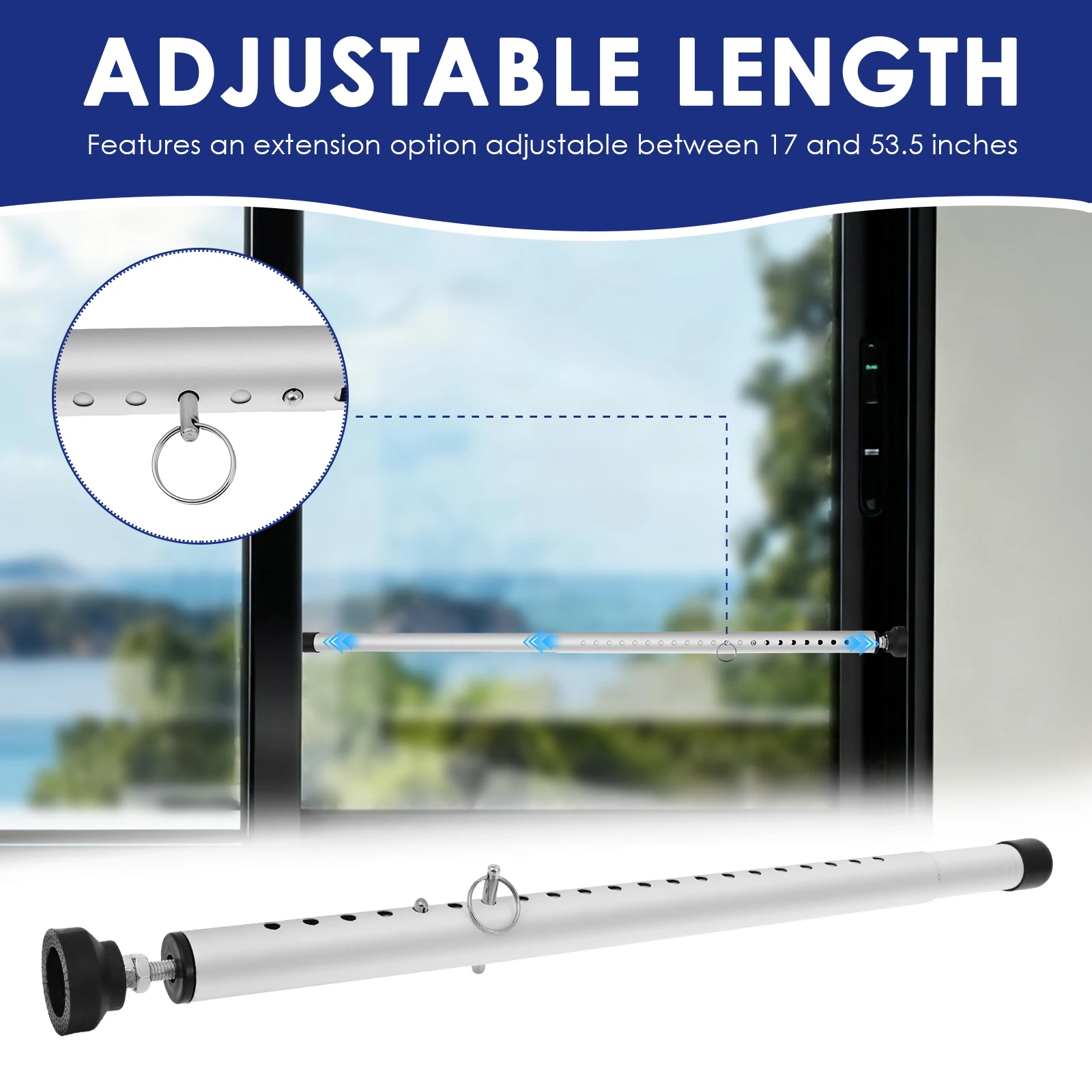 1/2Pcs Sliding Door Security B - огляд і ціна Home Security Jammers