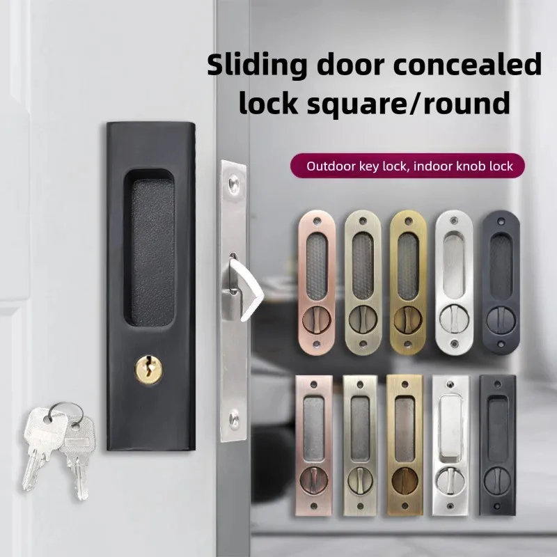 Heavy-Duty Black Sliding Door  - огляд і ціна Home Security Key