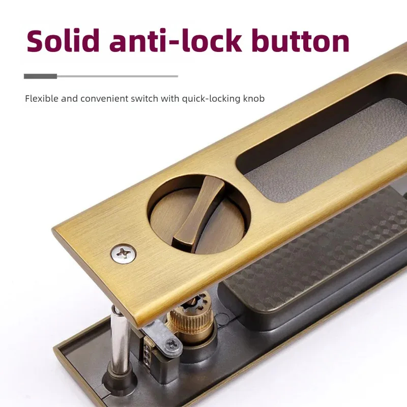 Heavy-Duty Black Sliding Door  - огляд і ціна Home Security Key
