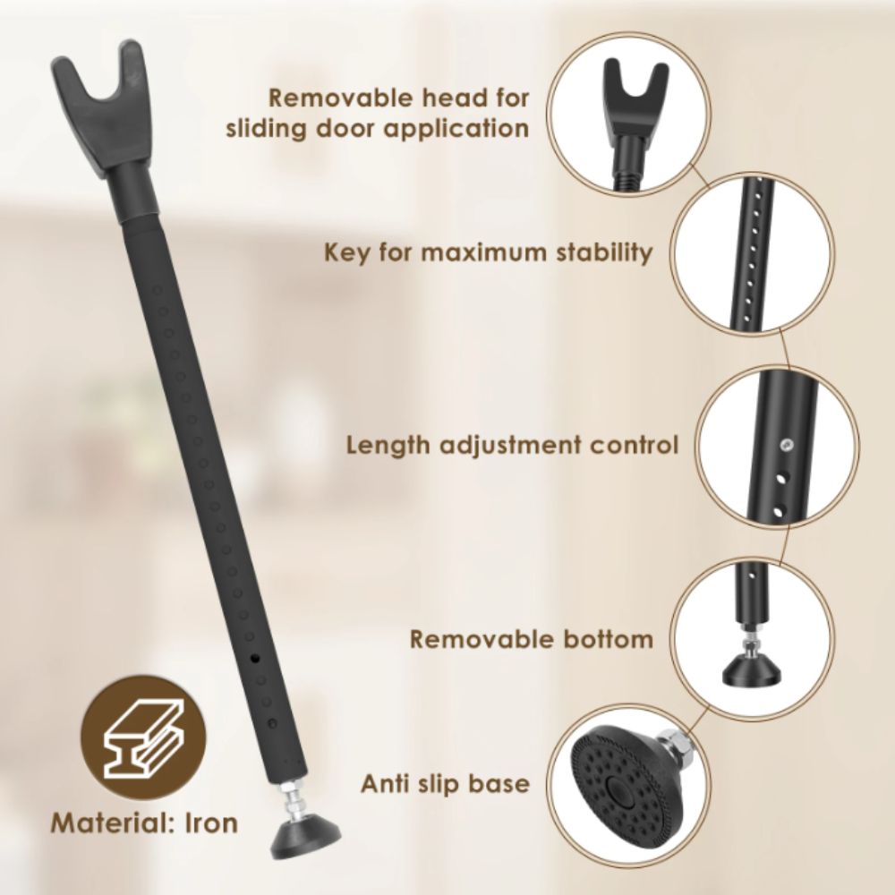 Security Bar Heavy Duty Door S - огляд і ціна Home Security Jammers