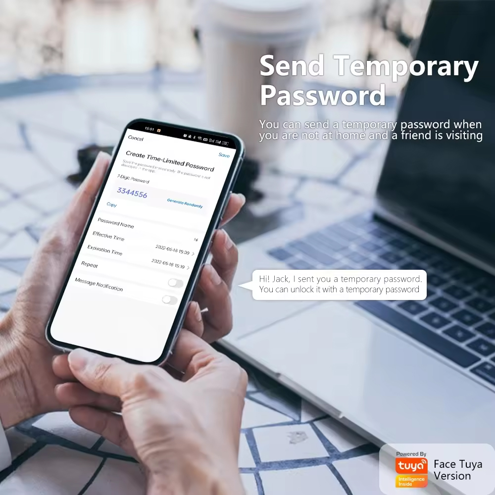 Smart Electronic Door Lock Pas - огляд і ціна Home Security Key