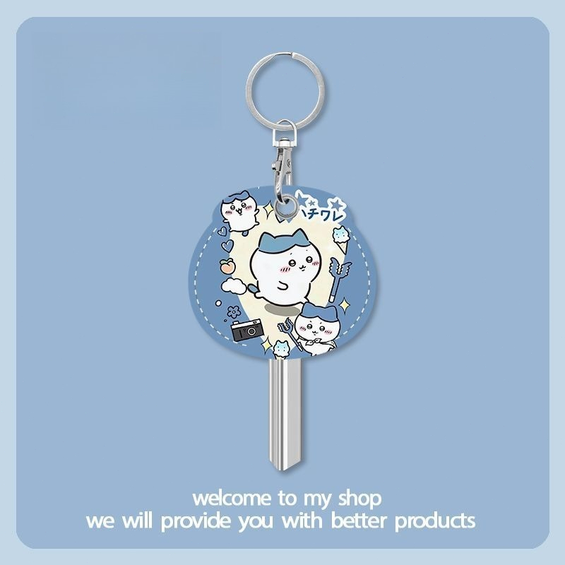 Chiikawa Cute Cartoon Hachiwar - огляд і ціна Home Security Key